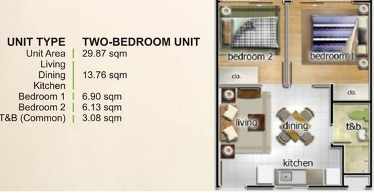 Pasig City 2 Bedroom Sorrento Oasis מראה חיצוני תמונה